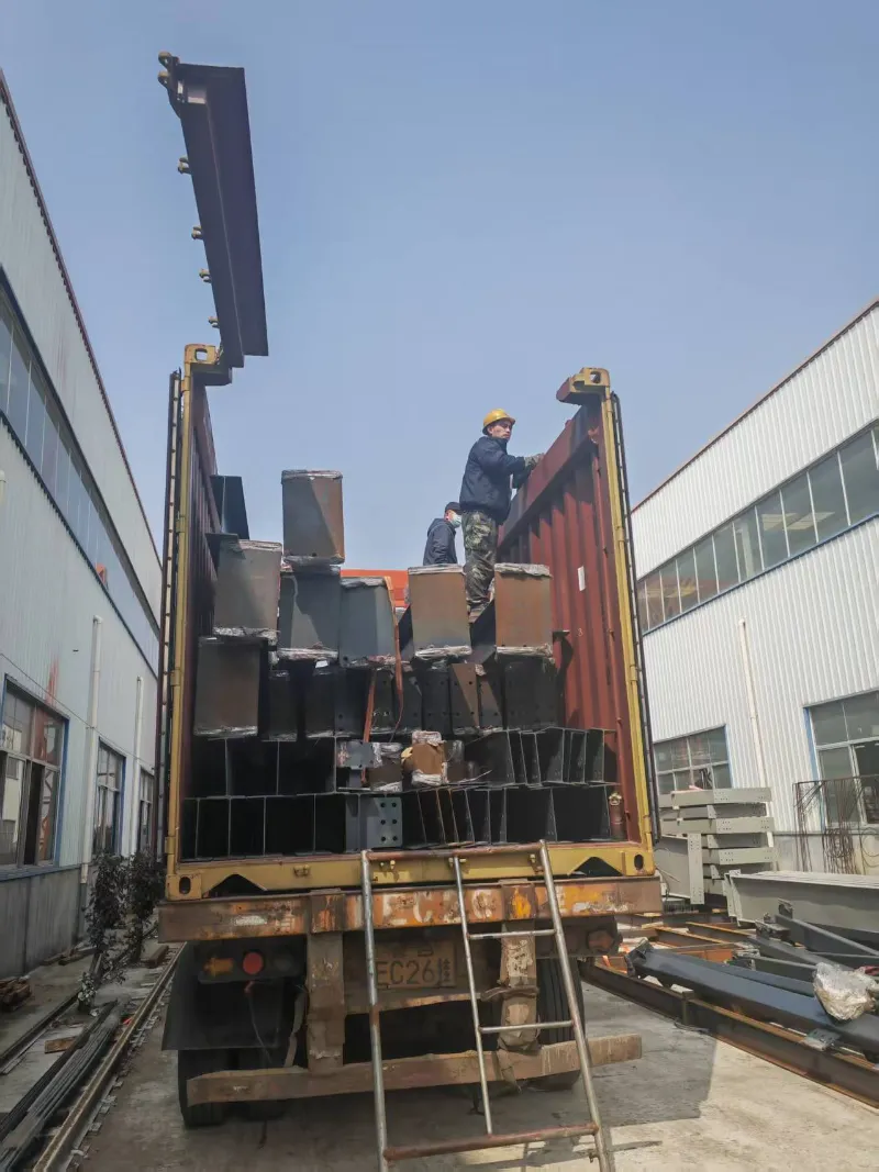 Apoiando a construção de infraestrutura no exterior! Estrutura de aço Qingdao Liweiyuan envia com sucesso projeto de edifício de escritórios de três andares para a Malásia