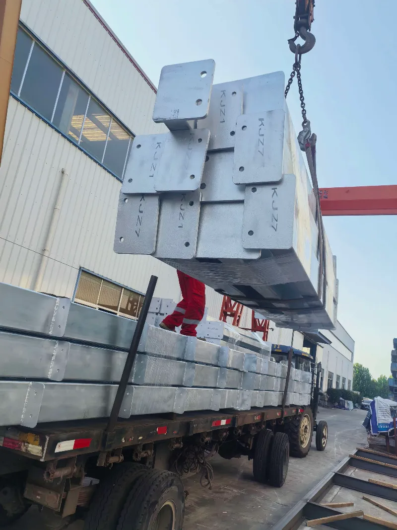 Navegando para Novos Horizontes! Estrutura de aço Qingdao Liweiyuan envia com sucesso componentes para projeto de armazém logístico no Uruguai
