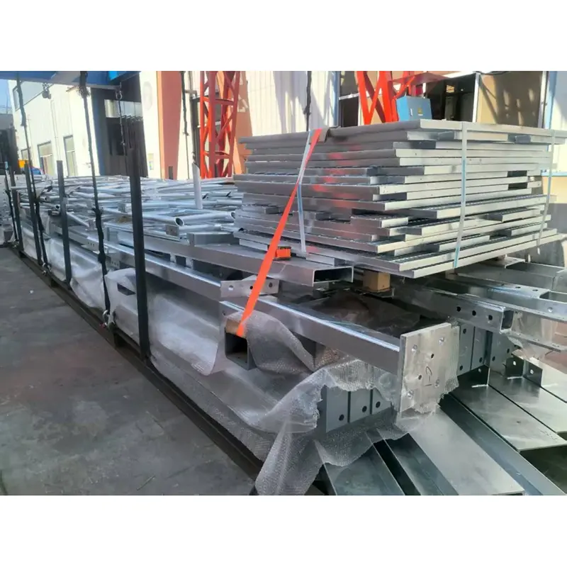 Escadas da estrutura de aço